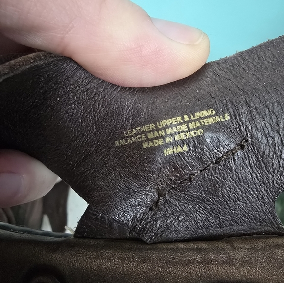 Born Women's Sandal Thong Brown Leather Sling Back Wedge Sz 9 / 40.5 Boho - Picture 8 of 9